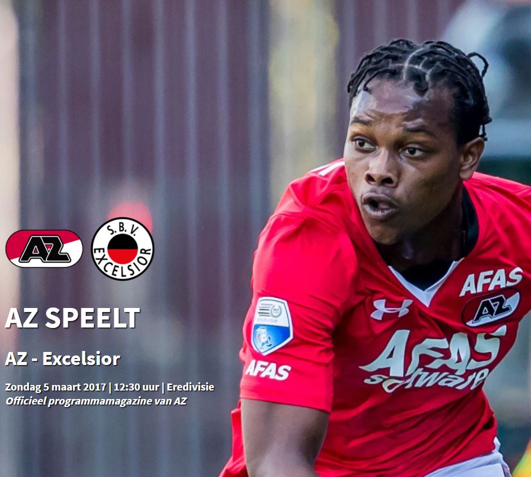 AZ Programma 5-maa-2017 excelsior thuis